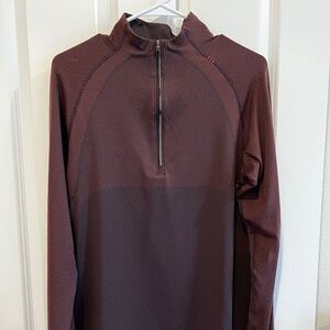 Men's Lululemon Metal Vent Tech 1/4 Zip